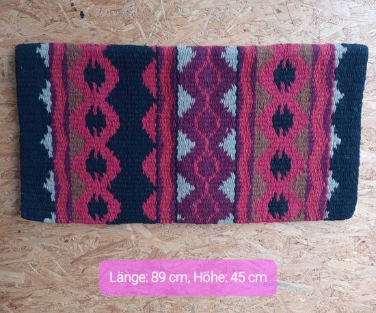 43. showblanket dick, rot/schwarz